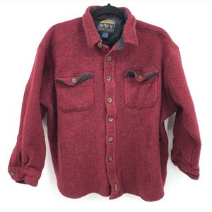 Vintage Men’s XL Woolrich Button Up Wool Jacket